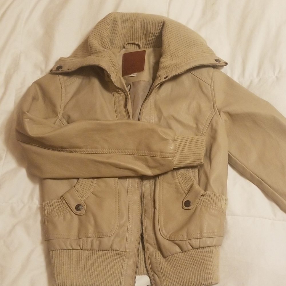 Womans Pleather Jacket